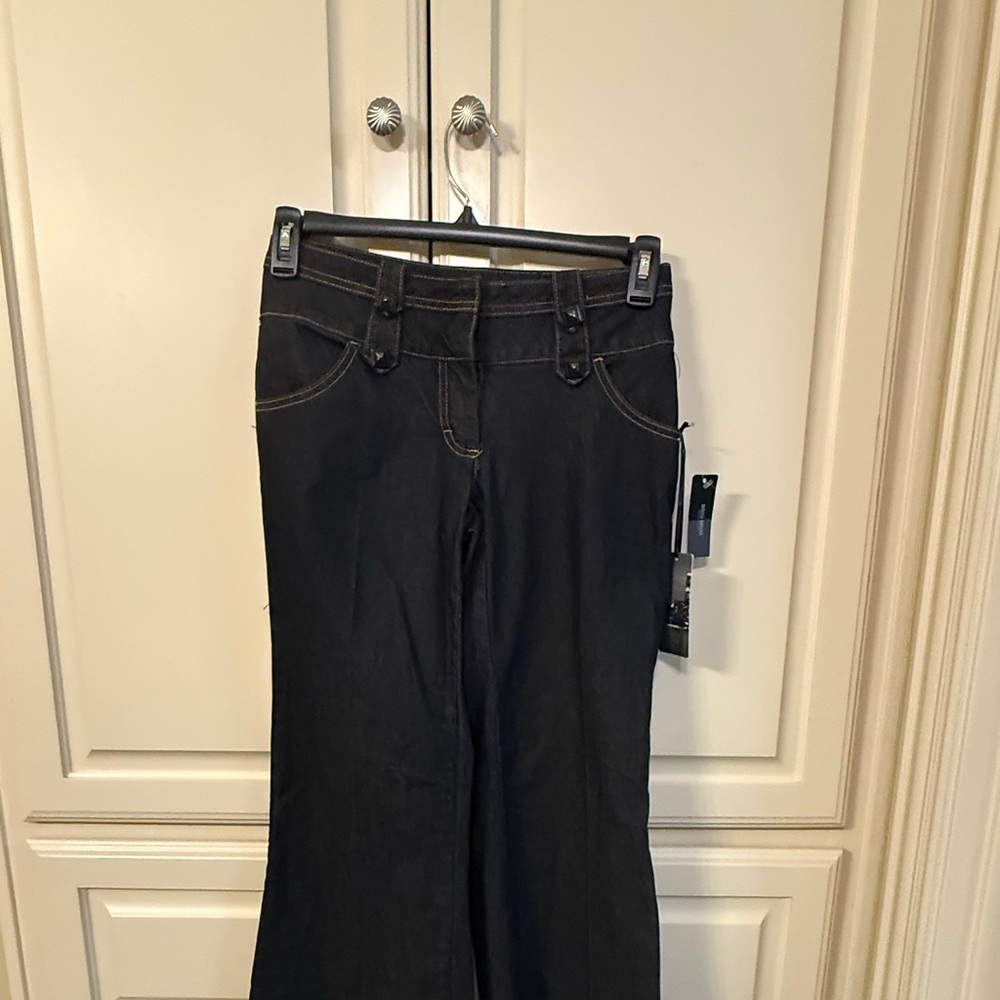Bisou Bisou Black Flare Pants